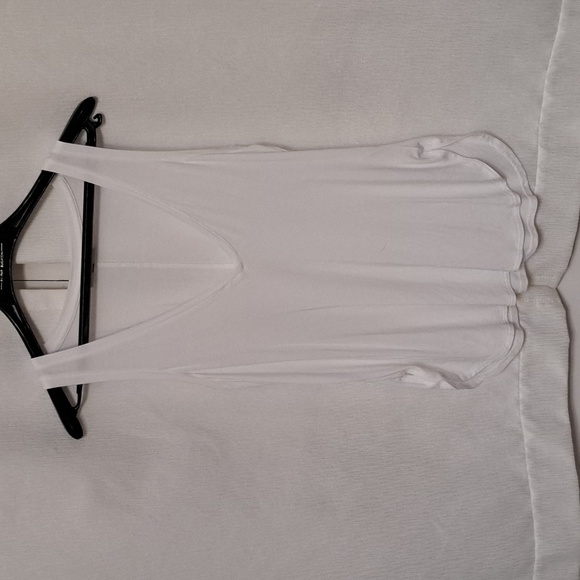 Babaton White V-Neck Tank Top - Picture 1 of 6